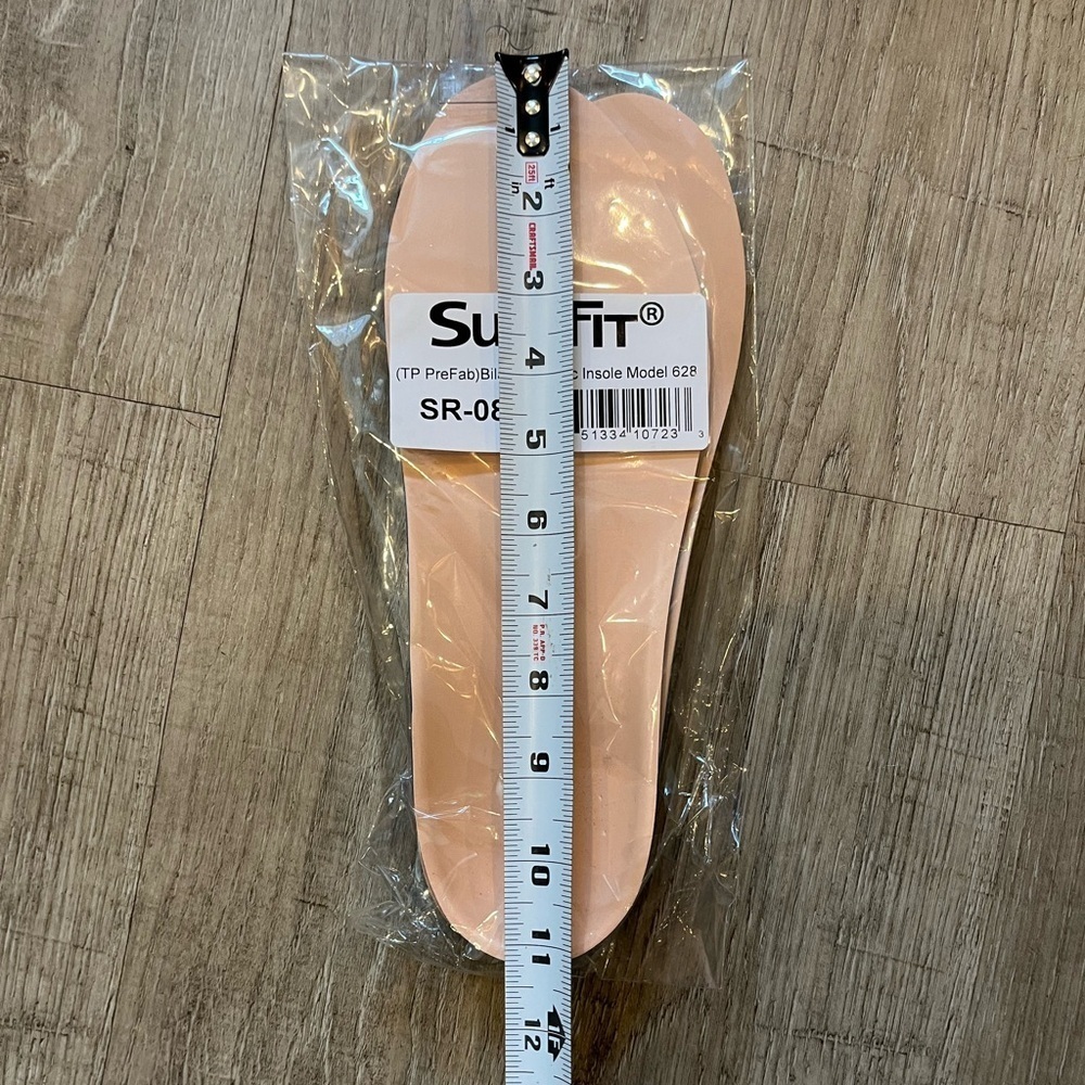 Sure Fit SR-08V Bilam Diabetic Insole in Soft Beige Model 628 - Picture 7 of 7